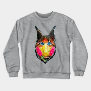 breaking bad cat fun Crewneck Sweatshirt